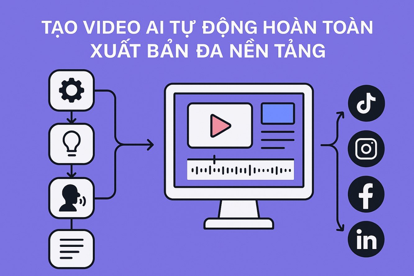 tạo video tự động đa nền tảng